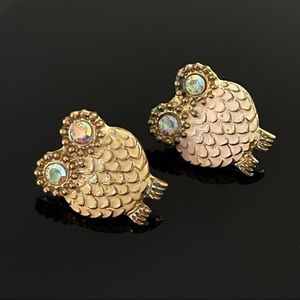 ✨Lovely Vintage Owl 🦉 Stud Earrings